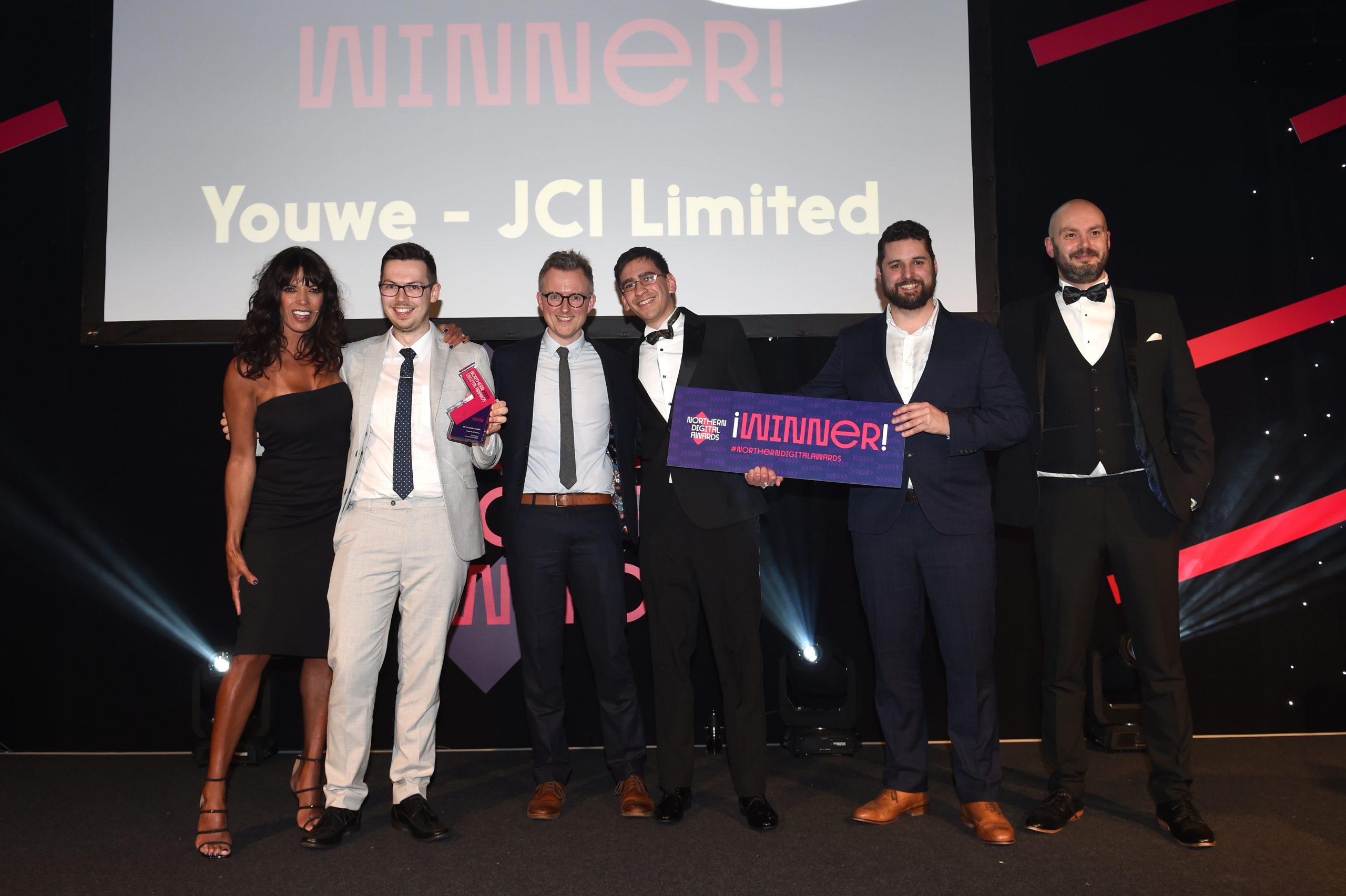 Image: Youwe UK are crowned winners at the Northern Digital Awards 2023